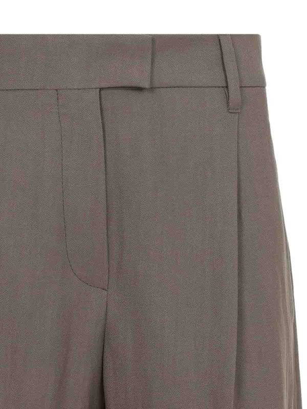 The Best Shops BRUNELLO CUCINELLI: casual trousers - High -waisted trousers
