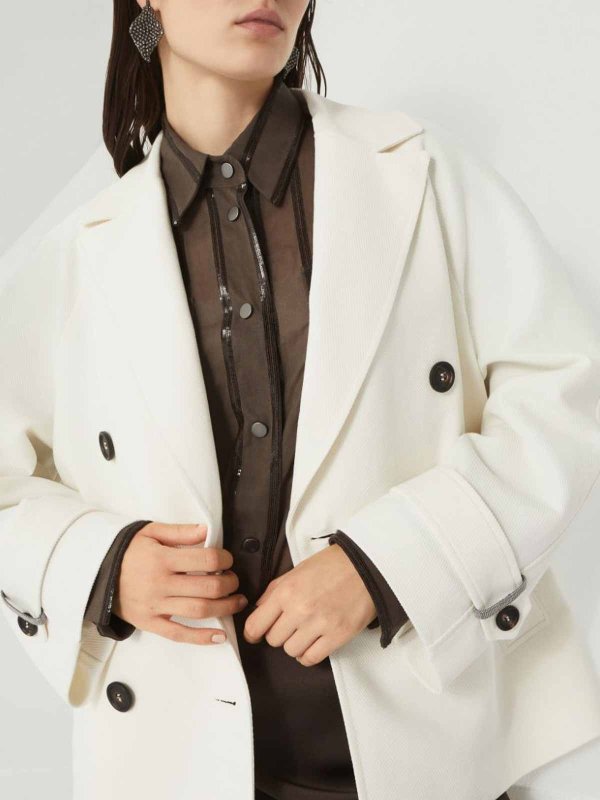 The Best Shops BRUNELLO CUCINELLI: ショートコート - ショートコート - 白