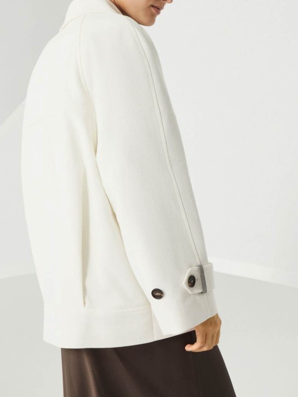 The Best Shops BRUNELLO CUCINELLI: ショートコート - 白