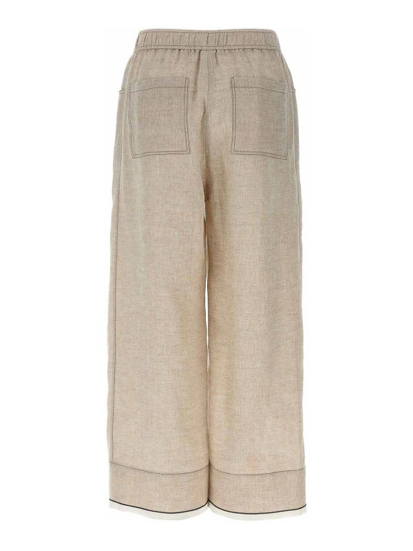 カジュアルパンツ - グレー shop online: BRUNELLO CUCINELLI