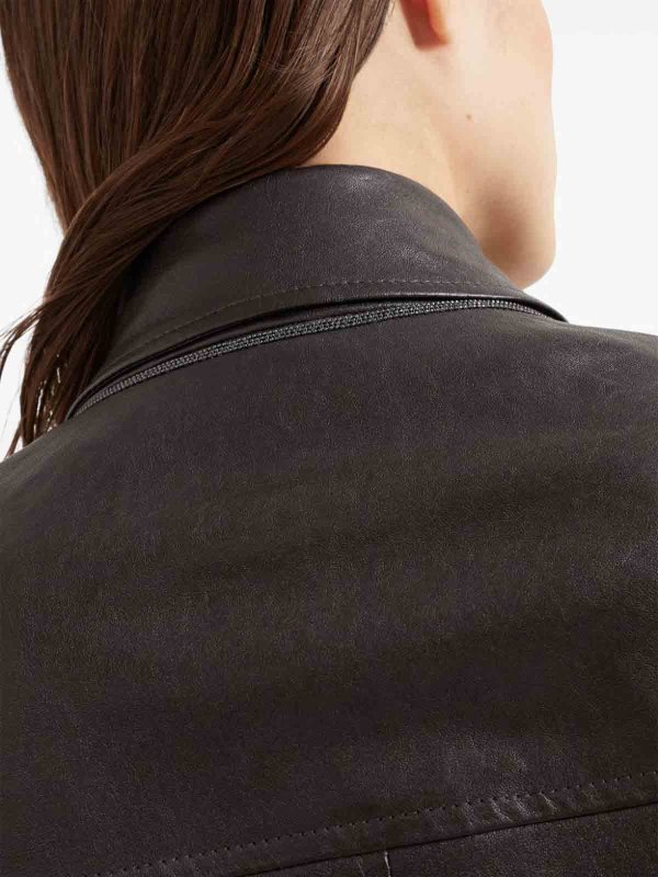 BRUNELLO CUCINELLI buy online カジュアルジャケット - ブラウン