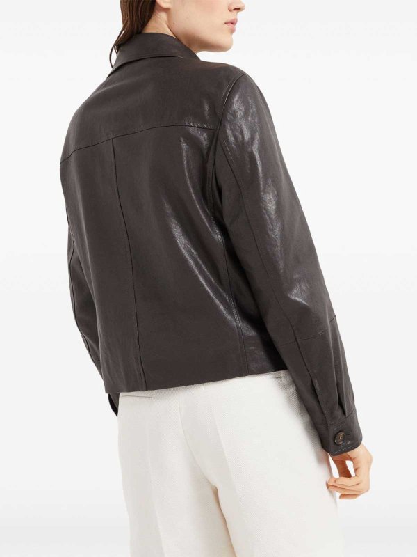 The Best Shops BRUNELLO CUCINELLI: カジュアルジャケット - ブラウン