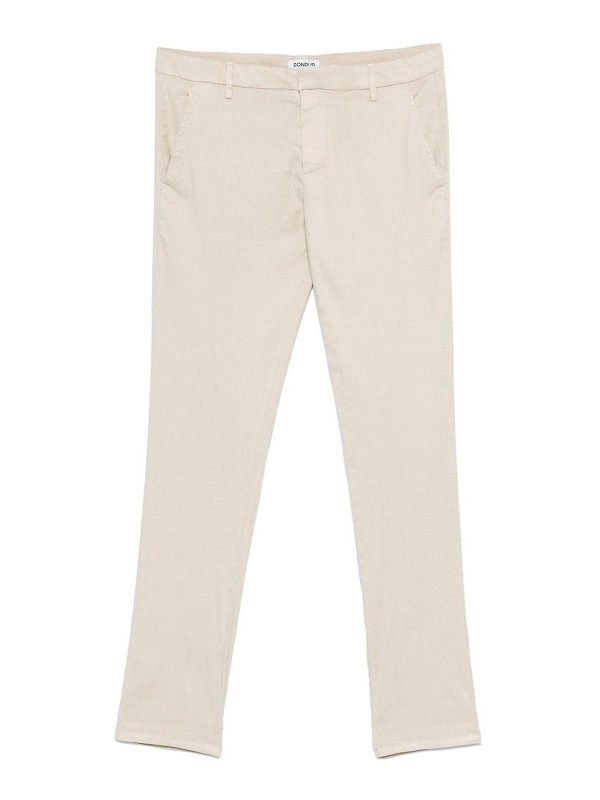 DONDUP: カジュアルトラウザー - カジュアルパンツ - ベージュ
