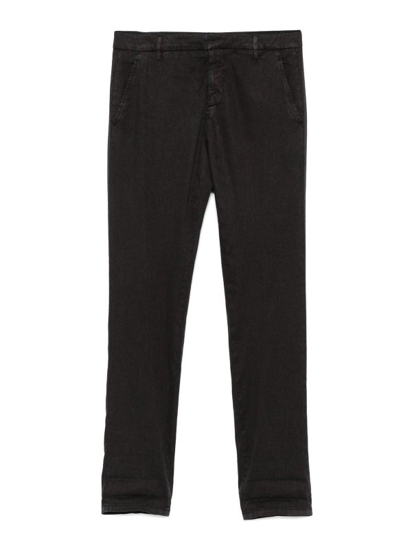 DONDUP: Casual Hosen - Casual Hose - Schwarz