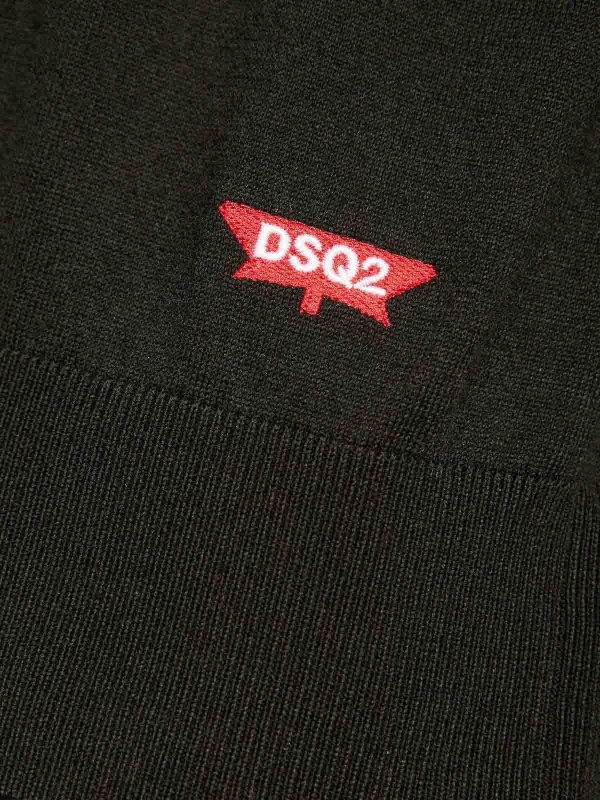 Cotton sweater shop online: DSQUARED2