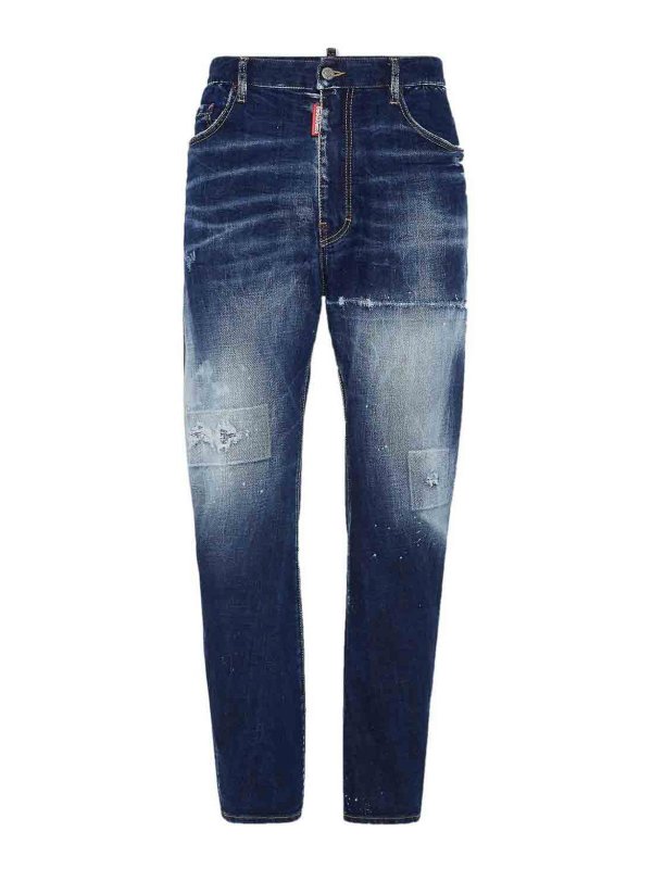 DSQUARED2: Bootcut - Bootcut Jeans - Denim