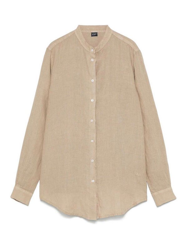 FAY: Hemden - Hemd - Beige