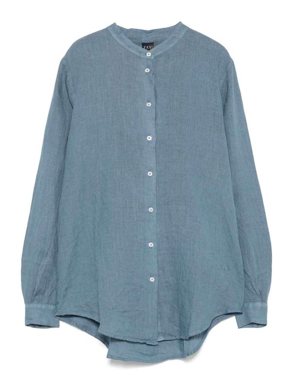 FAY: シャツ - シャツ - ブルー