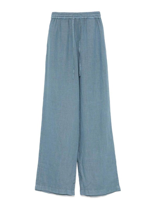FAY: casual trousers - Linen trousers