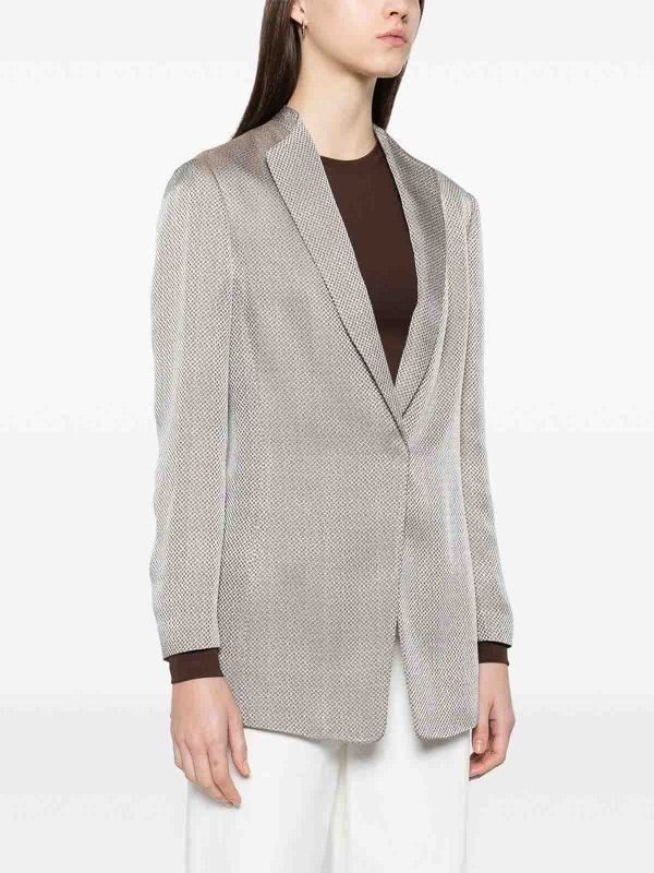 Blazer - Gris shop online: GIORGIO ARMANI