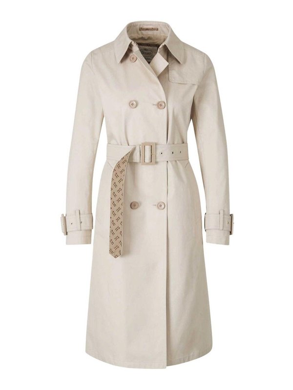 HERNO: Trenchs - Trench-Coat - Jaune