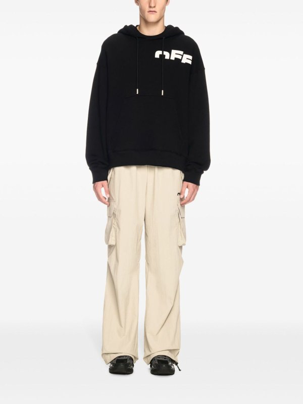 The Best Shops OFF-WHITE: Sweatshirts und Pullover - Sweatshirt - Schwarz