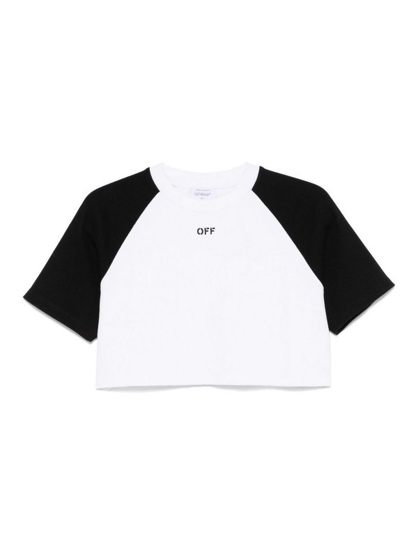 OFF-WHITE: Camisetas - Camiseta - Blanco