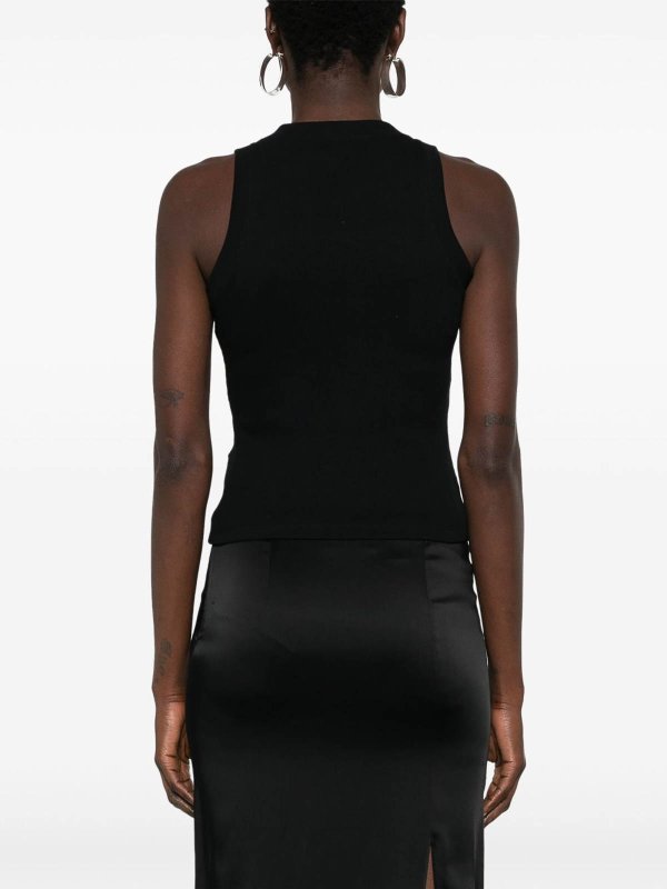 トップ/タンクトップ - 黒 shop online: OFF-WHITE