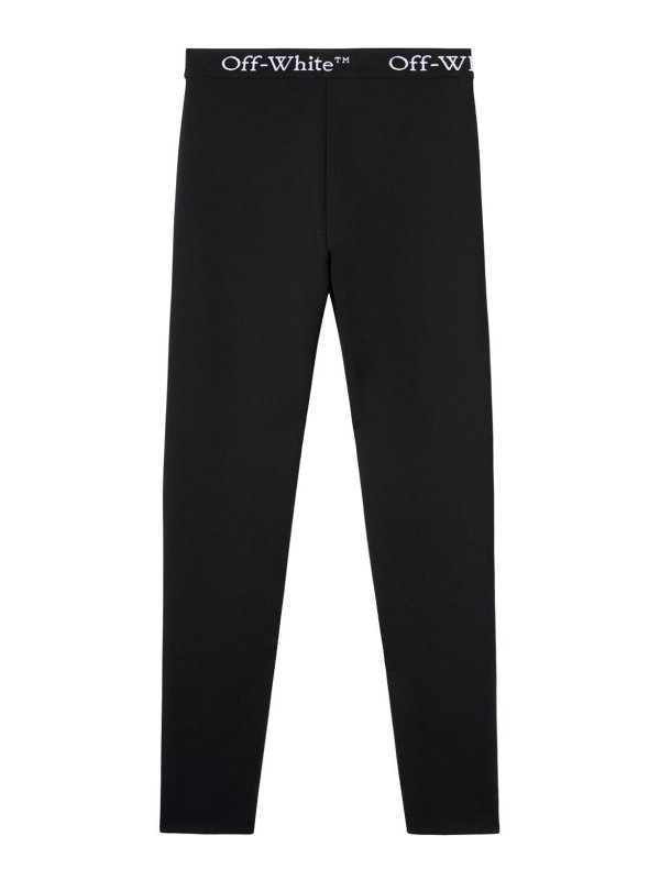OFF-WHITE: Leggings - Leggings - Schwarz