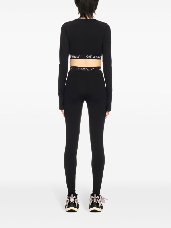 Leggings - Schwarz shop online: OFF-WHITE