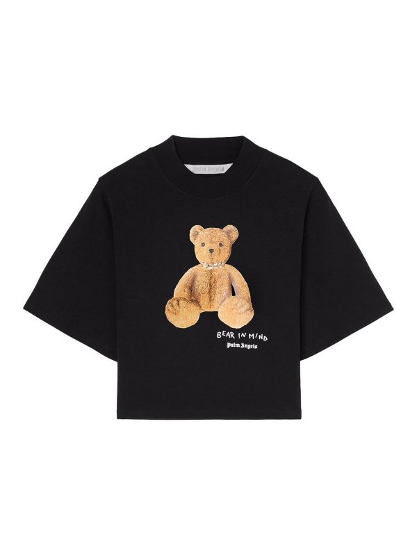 Palm Angels: Camisetas - Camiseta - Negro