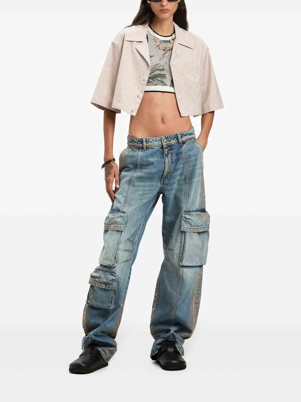 シャツ - 白 shop online: Palm Angels