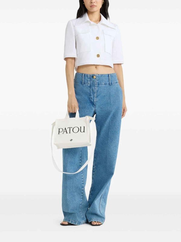 The Best Shops PATOU: giacche blazer - Giacca A Maniche Corte Crop