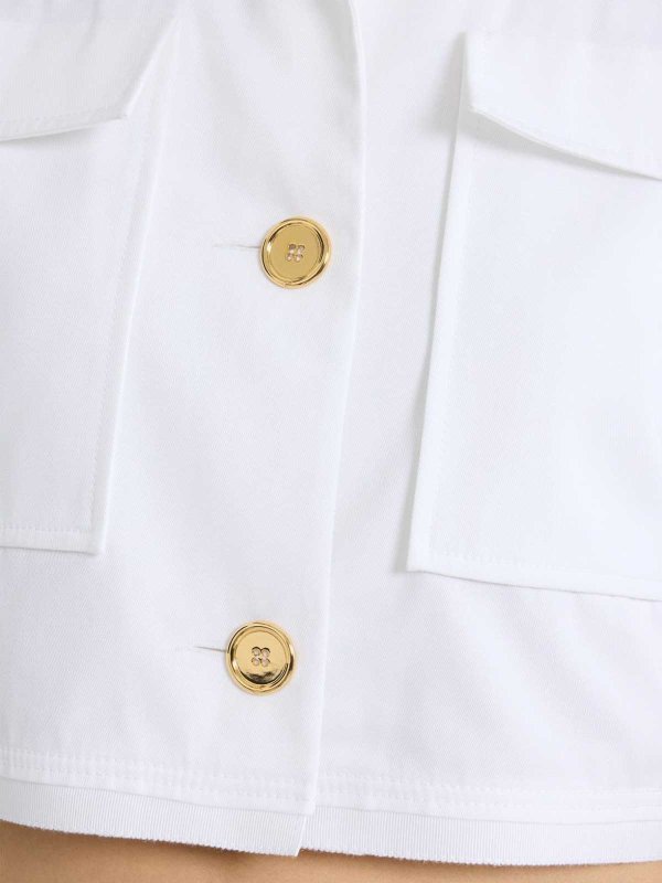 PATOU buy online Giacca A Maniche Corte Crop