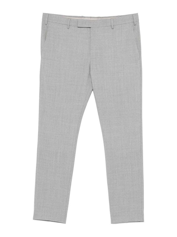 PT TORINO: Pantalons casual - Pantalons Décontractés - Bleu Clair