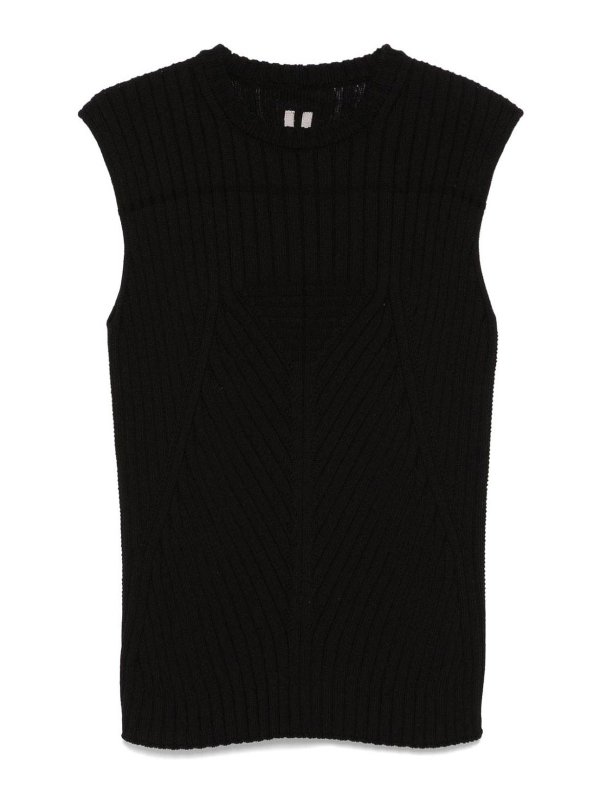 RICK OWENS: Tops & Tank tops - Ribbed tank top