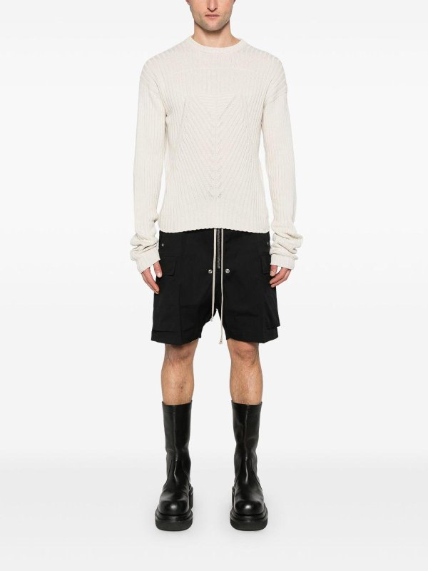 RICK OWENS: boat necks online - Sweater with round neckline