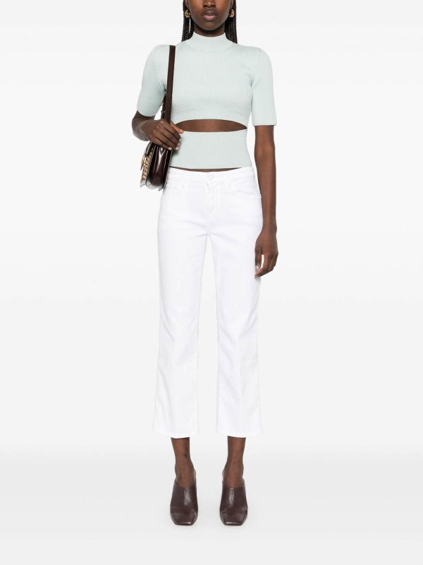 Bootcut Jeans - Weiß shop online: SEVEN
