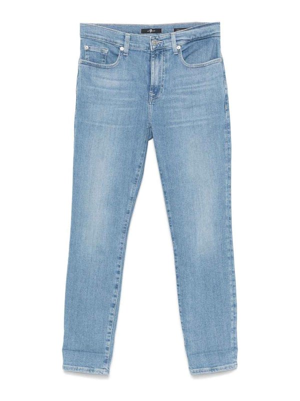 SEVEN: Bootcut - Bootcut Jeans - Blau