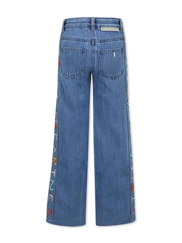 The Best Shops Stella McCartney Kids: Bootcut - Bootcut Jeans - Blau