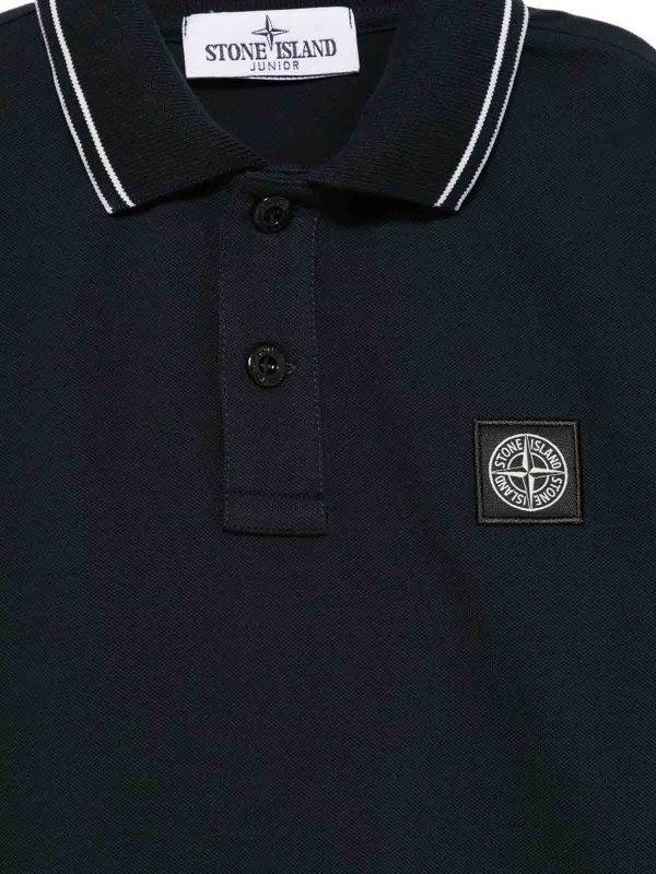 STONE ISLAND: Polos online - Polo - Azul