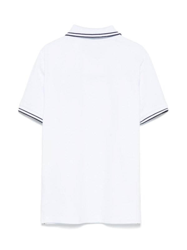 The Best Shops STONE ISLAND: Poloshirts - Poloshirt - Weiß