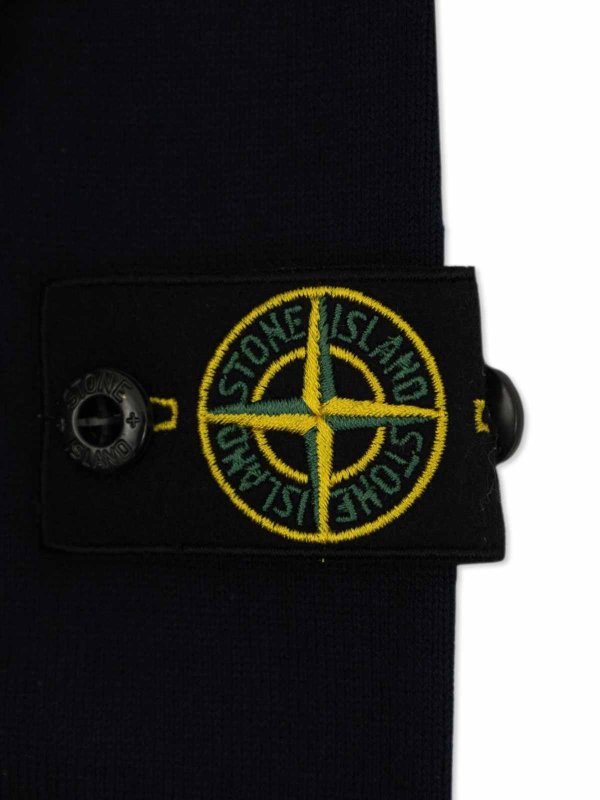 The Best Shops STONE ISLAND: U-Boot-Ausschnitt - U-Boot-Pullover - Blau