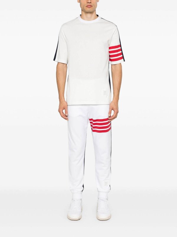 T-Shirt - Weiß shop online: THOM BROWNE