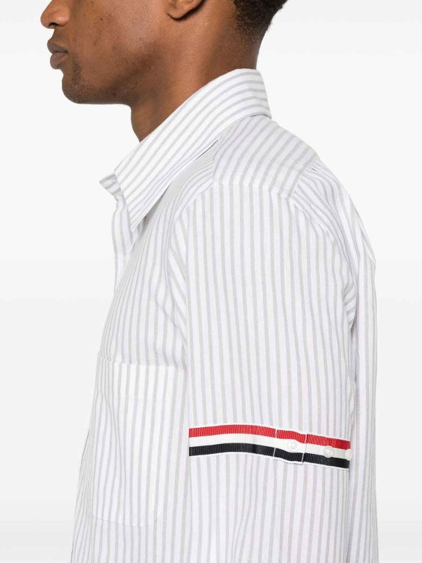 THOM BROWNE: Camisetas online - Camiseta - Gris