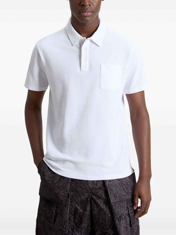 Poloshirt - Weiß shop online: WOOLRICH