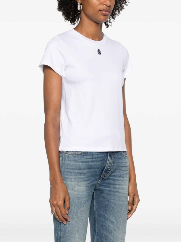 ALEXANDER MCQUEEN: T-shirts online - T-Shirt - Weiß