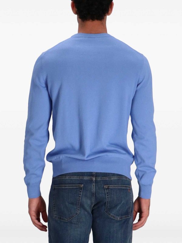 Hugo Boss: クルーネック online - クルーネック - ブルー