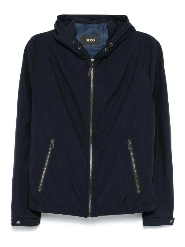 BOSS CAMEL: カジュアルジャケット - カジュアルジャケット - ブルー