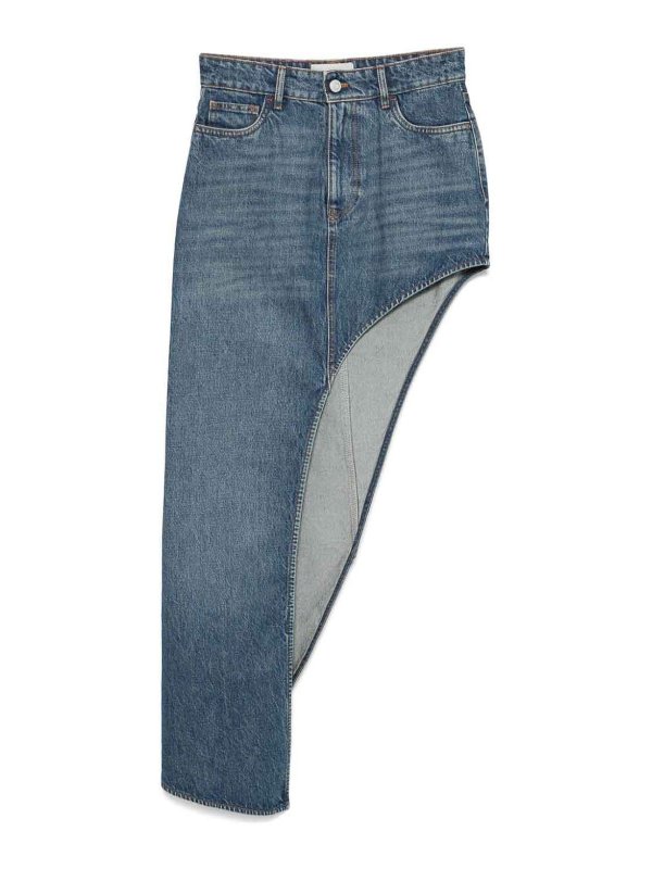 COPERNI: ニーレングススカート＆ミディ丈 - 膝丈/ミディスカート - ブルー