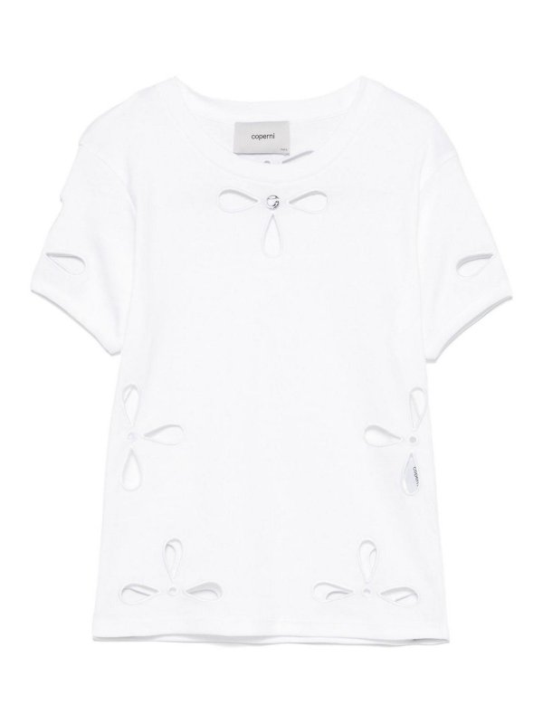 COPERNI: T-shirts - T-Shirt - Weiß