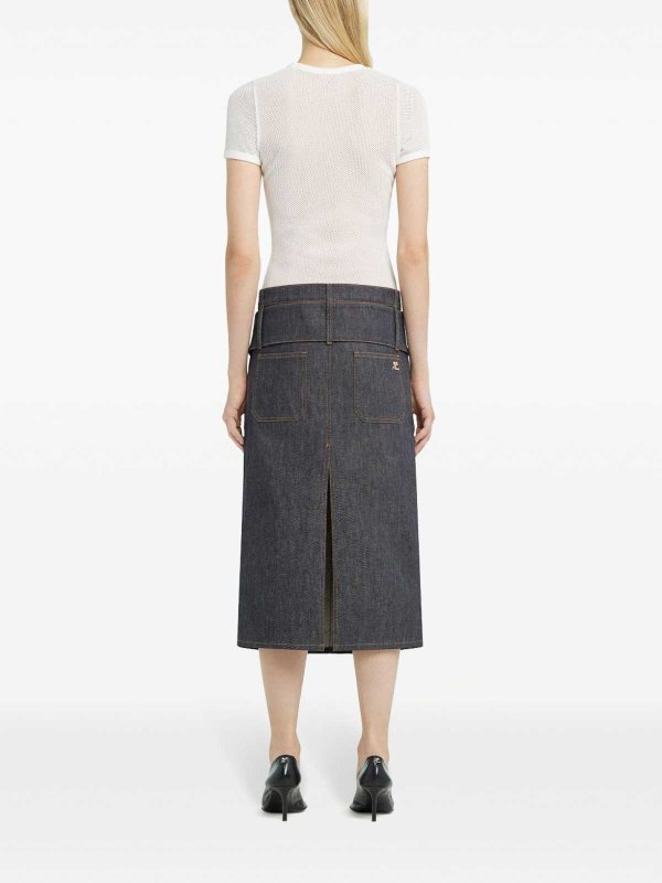 T-Shirt - Weiß shop online: Courreges