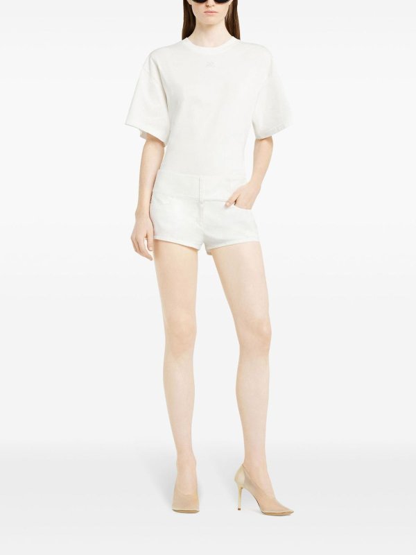 The Best Shops Courreges: t-shirts - T-shirt with application