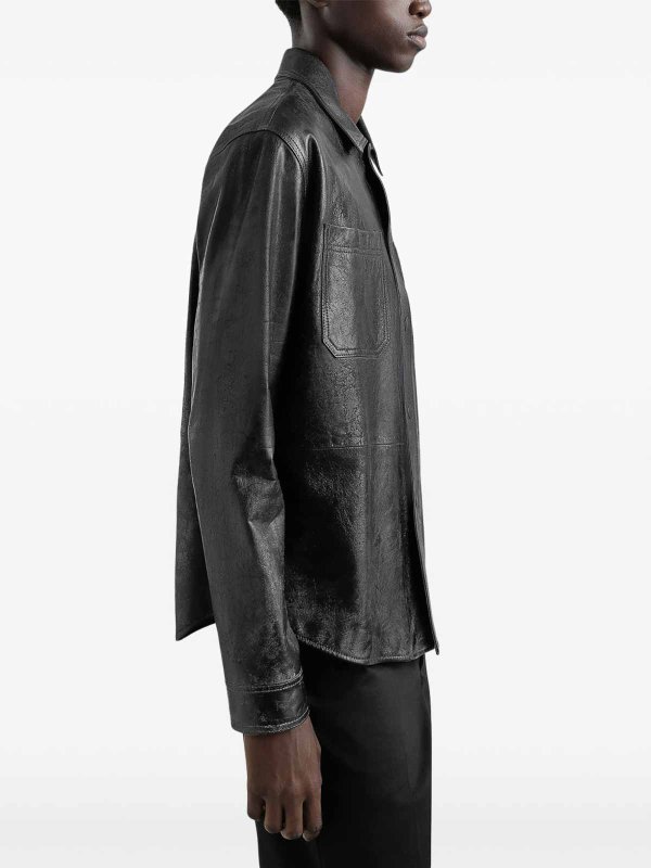 DOLCE & GABBANA buy online Leather shirt