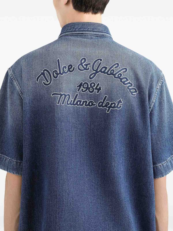 DOLCE & GABBANA buy online シャツ - ブルー