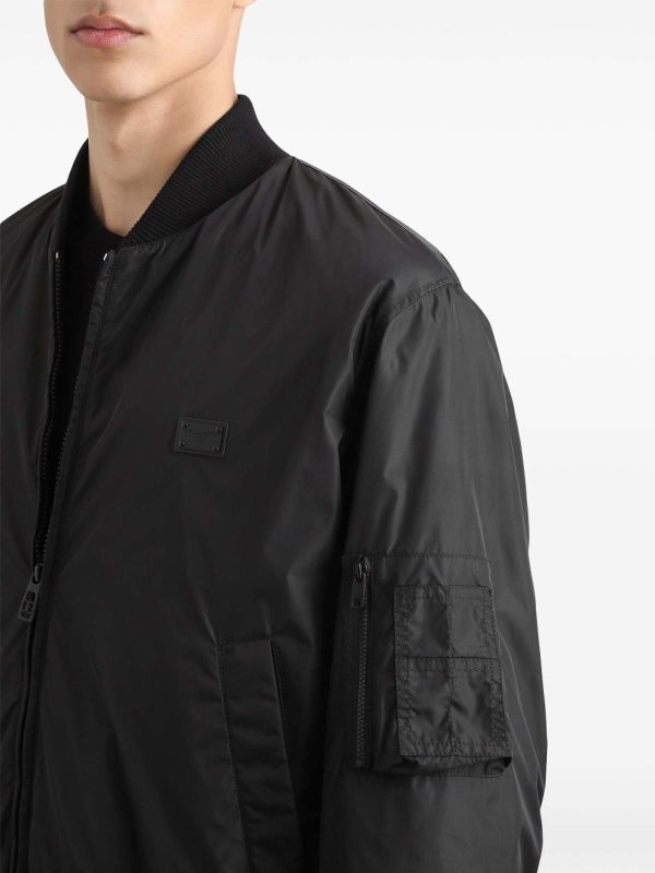 DOLCE & GABBANA: ボンバージャケット online - ボンバージャケット - 黒