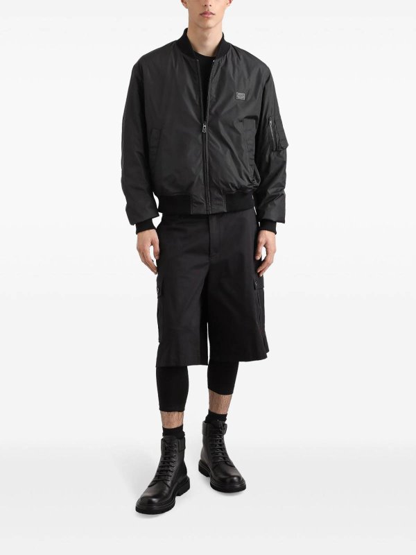 DOLCE & GABBANA buy online ボンバージャケット - 黒