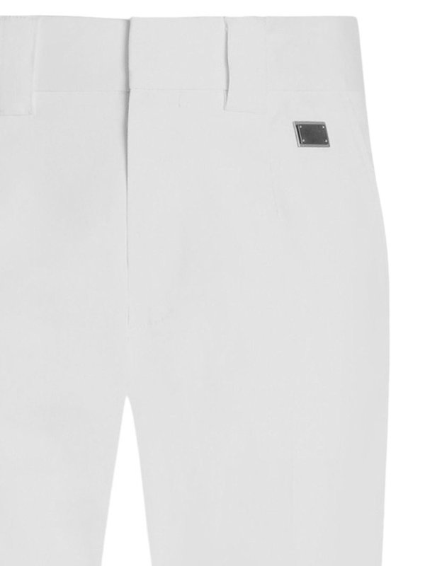 DOLCE & GABBANA: Maßgeschneiderte und Formale Hosen online - Formale Hose - Weiß