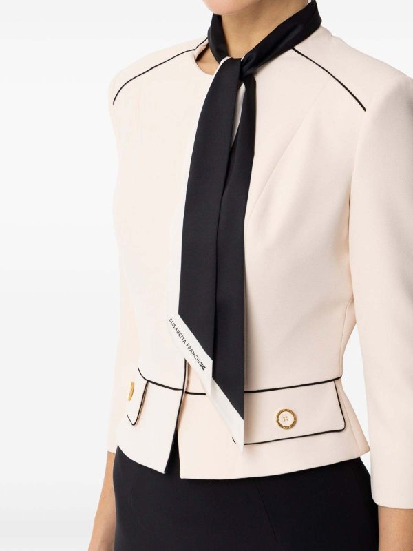 ELISABETTA FRANCHI: Blazer online - Blazer - Beige