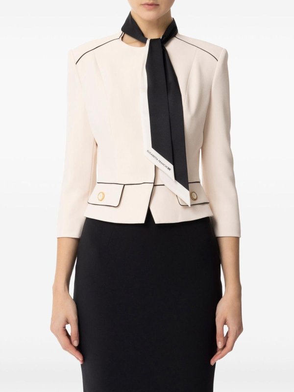 Blazer - Beige shop online: ELISABETTA FRANCHI